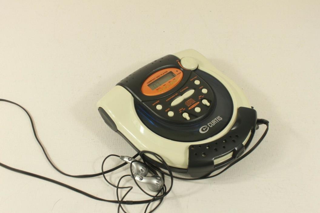 CURTIS CD-069, discman with headset. (ref B 680)