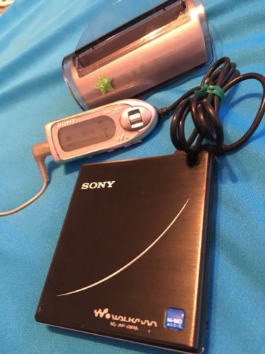 SONY MZ-EH1 HiMD Mini Disc Player  Black