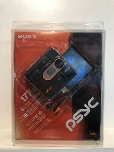 Sony Walkman MZ-DN430 New Factory Sealed Black Portable MiniDisc Player