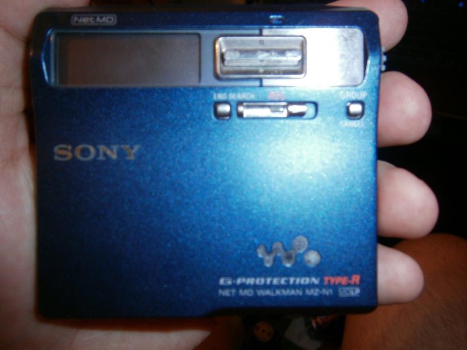 Sony MZ-N1 Blue MiniDisc Walkman Recorder G Protection Type-R Net MD