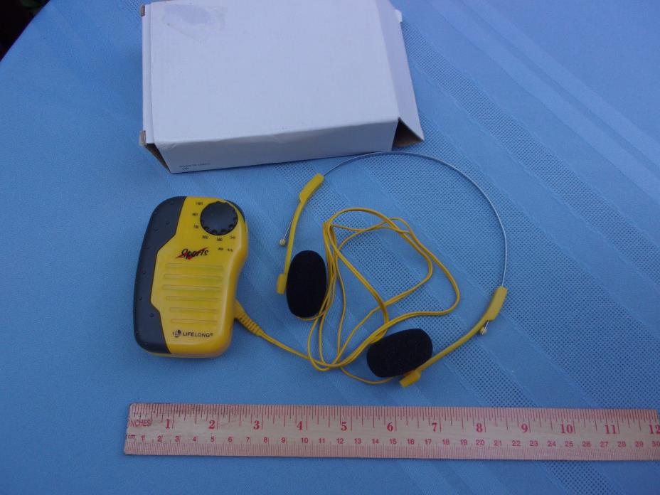 SPORTS RADIO - LIFELONG WITH HEAD PHONES