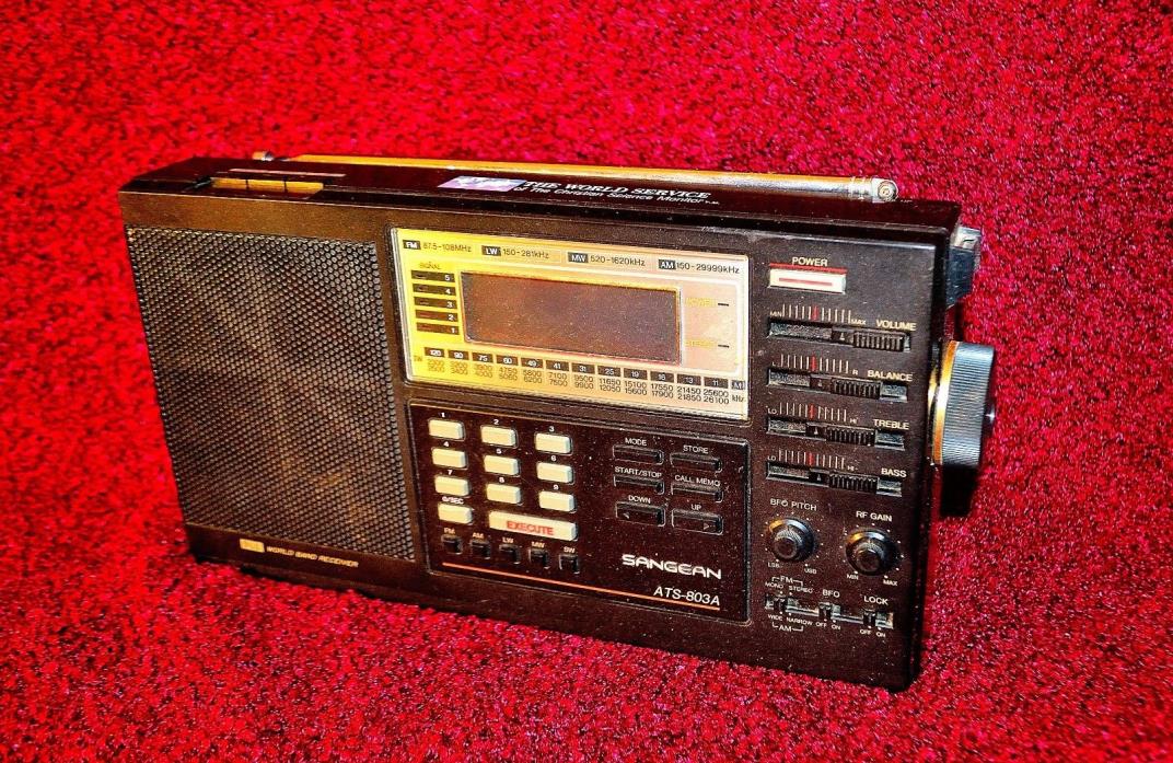 Sangean ATS-803A PLL Synthesized World Band Receiver Radio