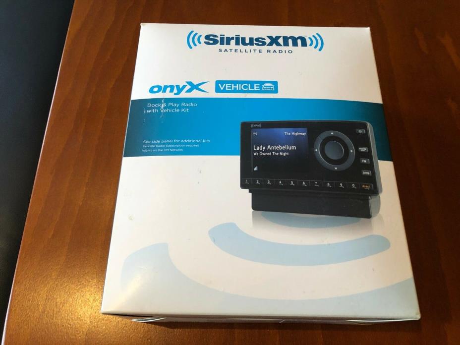 SiriusXM Onyx XDNX1V1 Dock & Play Radio with Vehicle Kit