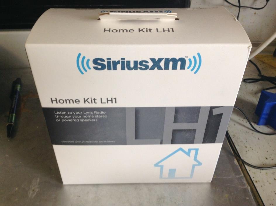 NEW SiriusXM SXiBH1 Lynx LH1 Bluetooth Home Kit for SiriusXM SXi1 Lynx radio