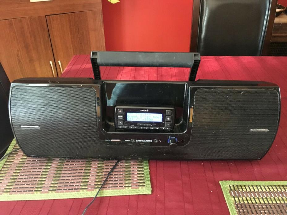 Sirius Boombox SXMB2C Status 7 Satellite Radio Receiver  SV&C Works Portable