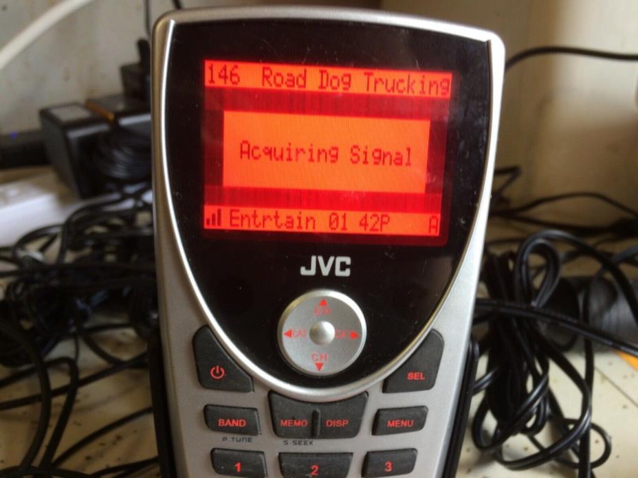 READ JVC KT-SR2000 RECEIVER ONLY CALL SIRIUS fm+ pre fcc transmitter