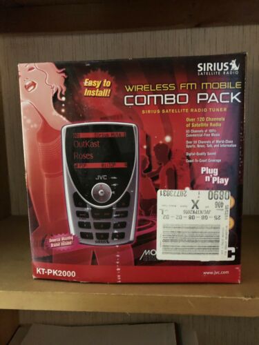 sirius satellite radio JVC FM Radio Plus Satellite Combo Pack