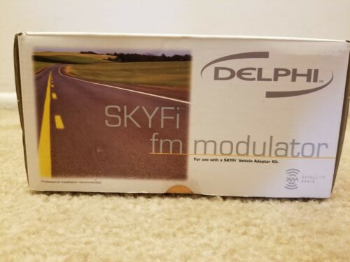 Delphi SKYFi FM Modulator SA10003-11B1 SKYFi XM Satellite Vehicle Adapter Kit