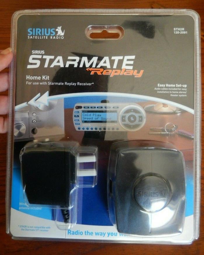 Sirius Starmate Replay STH2R Home Kit only (Antenna Charger Dock) - NEW