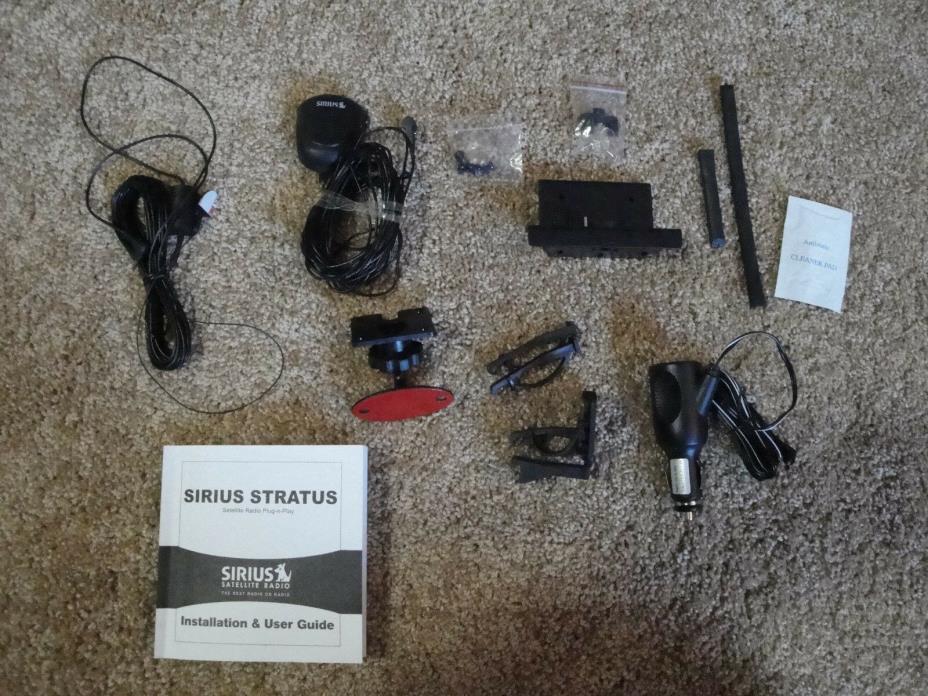 SIRIUS Stratus SV3 Accessory Package - Vehicle Dock, Dash Mount, Vent Mount, etc