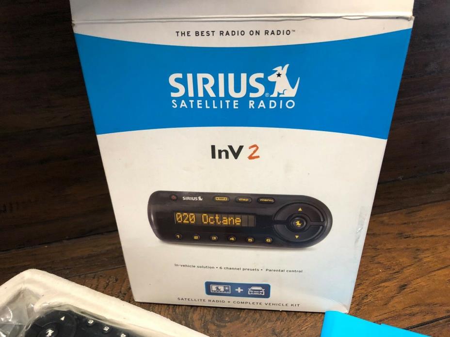 22824 NEW IN BOX Sealed ~ SIRIUS Satellite Radio Inv2 S12TK1 w/ Car Install