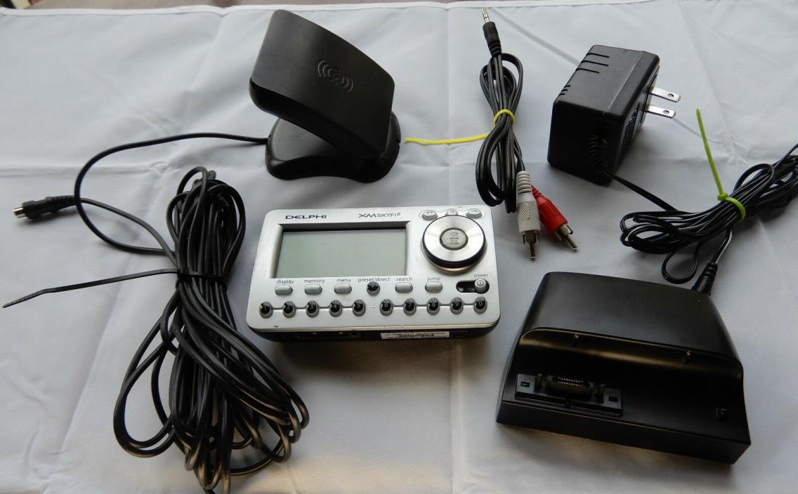 Delphi XM SKYFi Home Kit **plus the SA10101 XM SKYFi2 receiver**