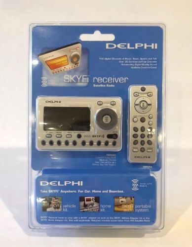 Delphi SKYFi SA50000 11P1 XM Car & Home Satellite Radio Receiver & Remote New!