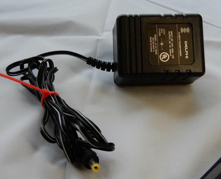 Original Delphi 41-6-1000D XM Roady Roady2 SkyFi Home Power Supply Audiovox