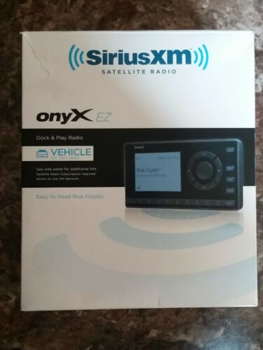 SiriusXM ONYX-EZ XEZ1V1 Satellite Radio Dock and play. Vehicle Kit Included.