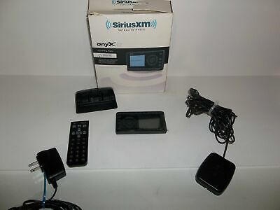 SiriusXM - XEZ1H1 Onyx EZ Satellite Radio with Home Kit -- Used Great Condition