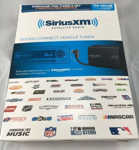 Sirius XM SXV300 Connect Vehicle Tuner Kit for Satellite Radio Car Audio