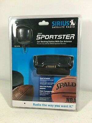 Sirius Sportster Car Docking Station with Antenna SP-C1R