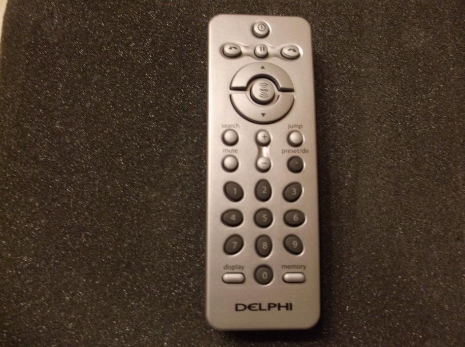 XM DELPHI  P10734A  REMOTE * WORKS FOR DOZENS OF XM RADIOS   *SEE MY LIST*