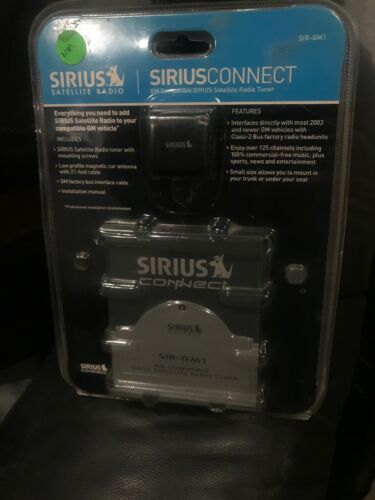 Sirius Connect GM Compatible Sirius Tuner for 2003-2007&1/2. SIR-GM1 NEW IN BOX