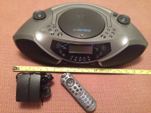 Sirius XM SKYBOX by Audiophase -Satellite/AM/FM/CD'S with Accessories