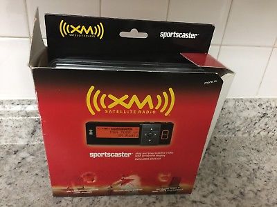 XM Satellite Radio Car Kit Sportscaster RVK101A NEW in Open Box