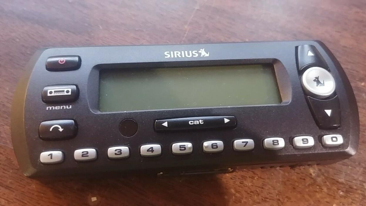 Sirius Stratus 4 Satellite Radio Receiver SV4 Active W/Stern 100 101