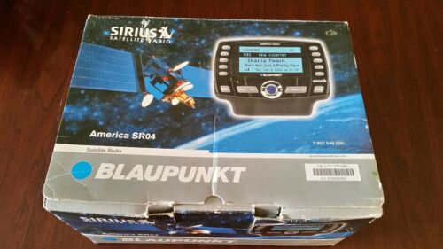 New BLAUPUNKT American sr04 SIRIUS Satellite radio receiver and vehicle car kit