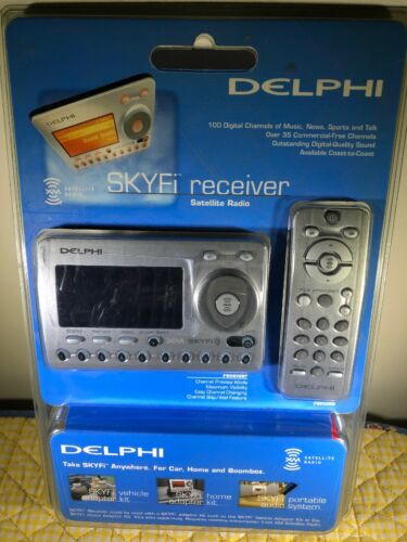 Delphi SKYFi SA50000 11P1 XM Car & Home Satellite Radio Receiver & Remote New