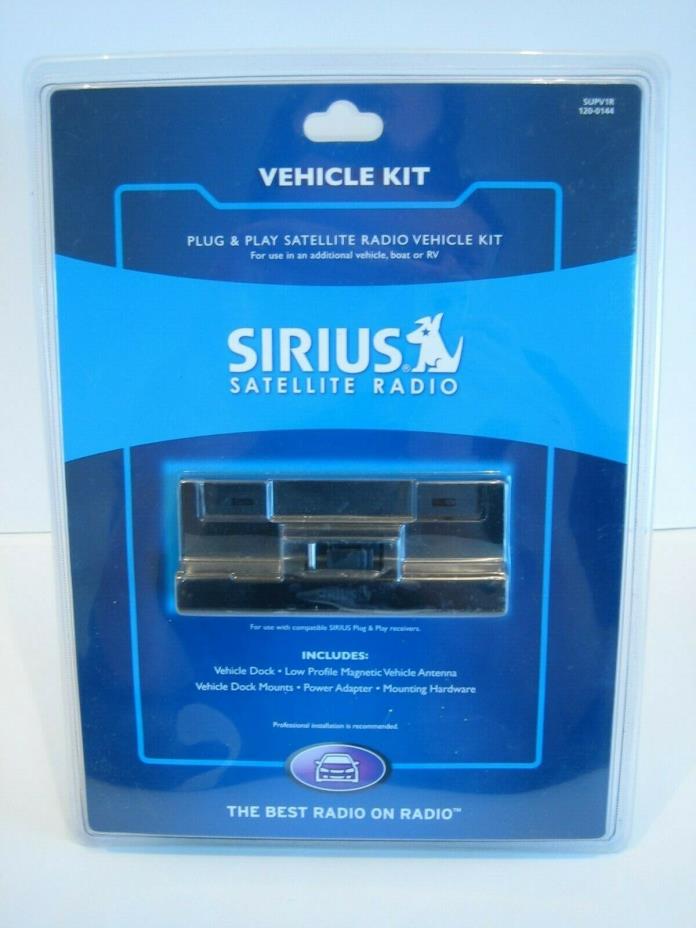 Sirius Satellite Radio Vehicle Kit SUPV1R New In Package