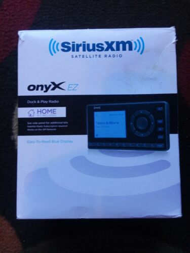 Sirius XM Dock & Play Radio Kit - Model XEZ1H1 - OnyX EZ - Home Kit - New In Box