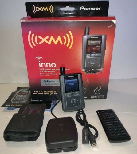 Pioneer Inno Xm2Go GEX-INNO2 BK Portable Satellite Radio MP3 Black + Accessories