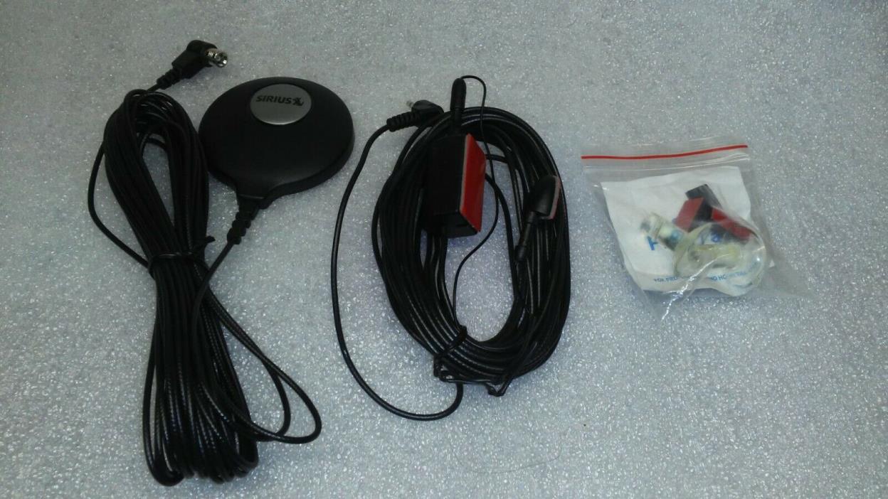 Sirius Sportster 1-6  Car/Truck Magnetic Antenna & FM Antenna Extender Cable