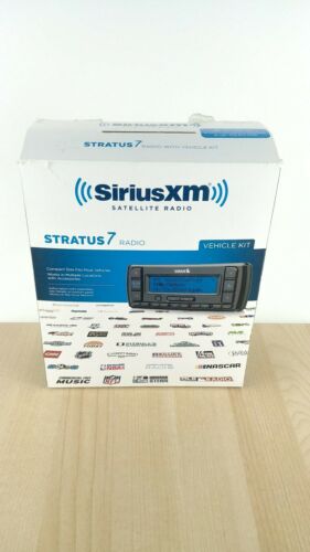 Sirius XM Satellite Radio Stratus 7 Complete With Vehicle Kit - Tested And Works