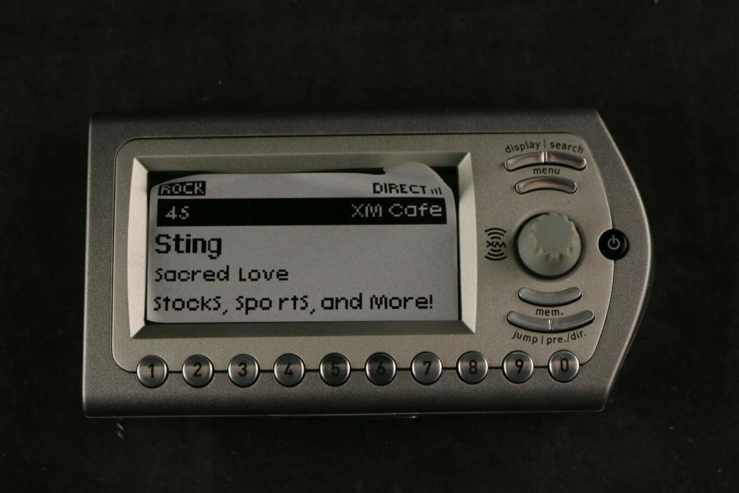 Sirius XM Satellite Radio X Press - Model 136-4335