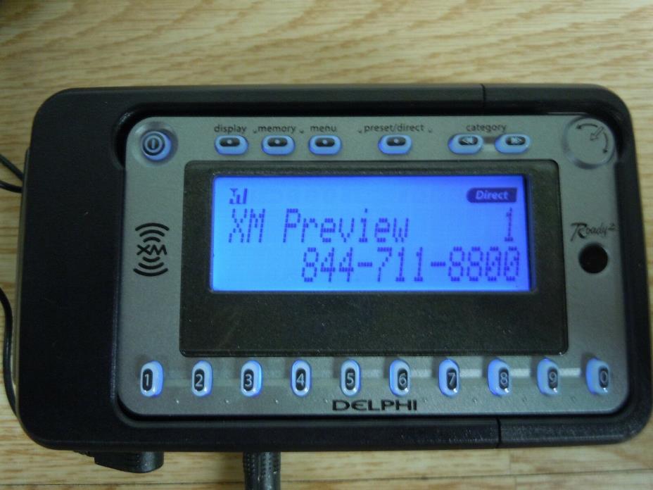 XM Roady2 Car Satellite Radio Receiver Delphi