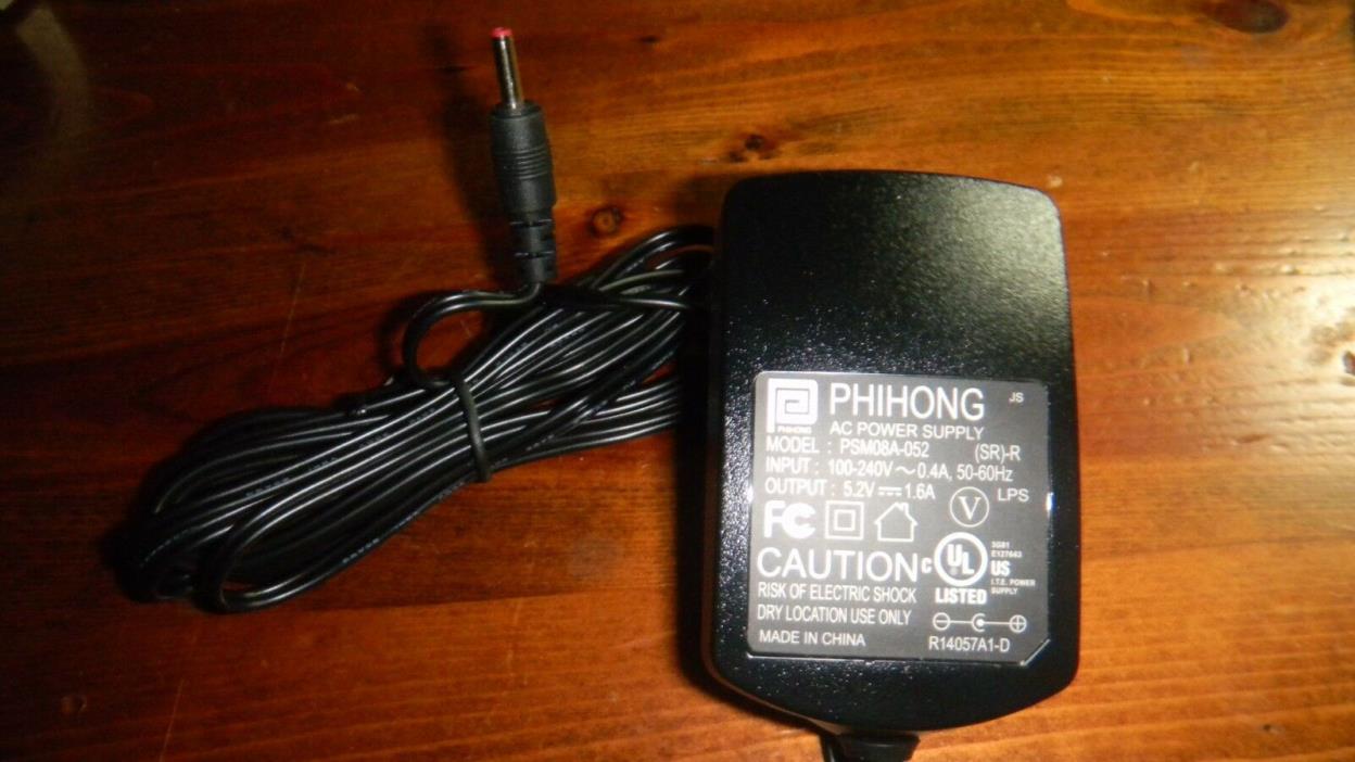XM ONYX  5 Volt Home Power , 5V Sirius AC Power Adapter, 5V XM AC Power RED TIP