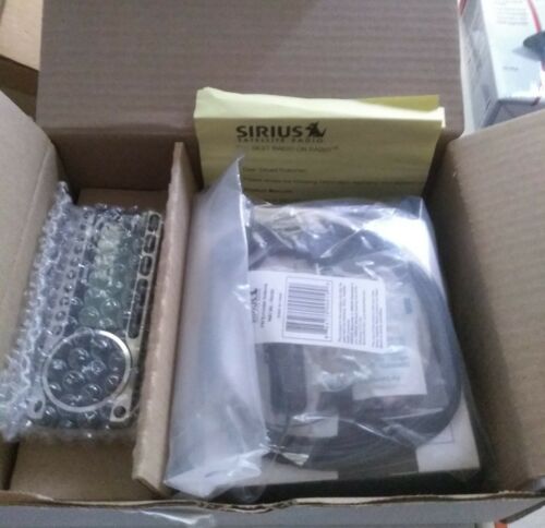 SIRIUS SATELLITE RADIO PLUG N PLAY WITH CASE. FACTORY RECONDITIONED IN BOX