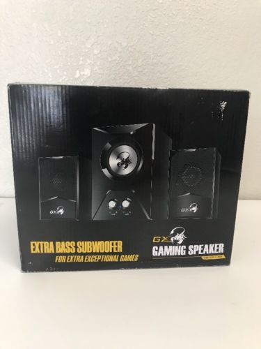 Extra Bass Subwoofer GX Gaming Speaker! NEW!!