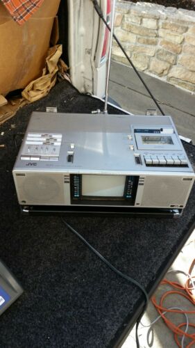 Jvc Cx 710 Boom Box Tv  tape player needs repair,radio works good