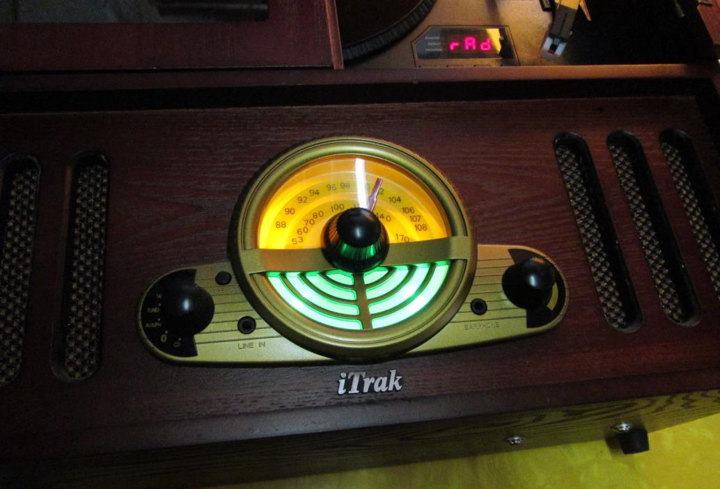 iTRACK Radio / Record / Cassette / CD / player LOCAL ONLY
