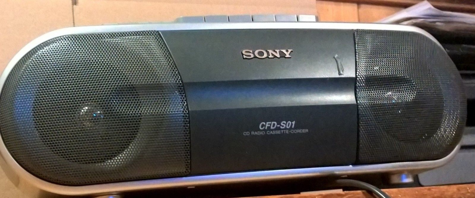 Sony CFD 801 CD TAPE TUNER BOOM BOX NICE CDR CDRW PLAYBACK