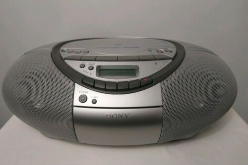 Sony CFD-S350 Cassette Recorder CD Player AM FM Stereo Radio Boombox MEGA BASS