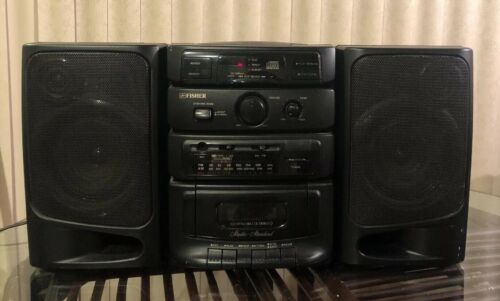 Vintage Fisher Boombox Radio stereo Cassette Player CD player 90's Tested works!