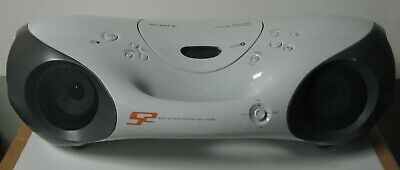 Sony S2 Sports ZS-X10 CD Player Radio Boom Box - CD-R CD/RW - AM / FM Boombox