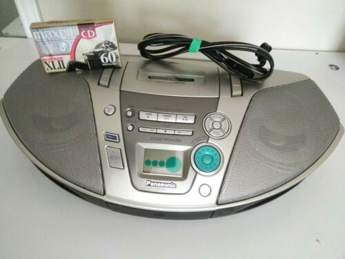Panasonic RX-ES20 CD/Radio/Cassette Boombox Power Blaster Equalizer