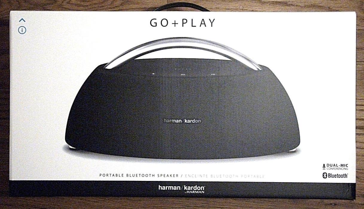 Harman Kardon Go + Play Portable Bluetooth Speaker. Brand New & Factory Sealed!