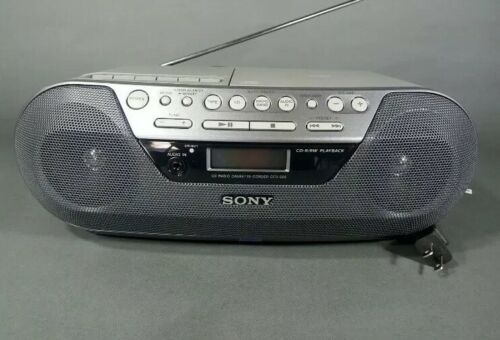 Sony CFD-S05 - CD Player -Radio-Cassette-AUX  Boombox Stereo Portable Tested WOW