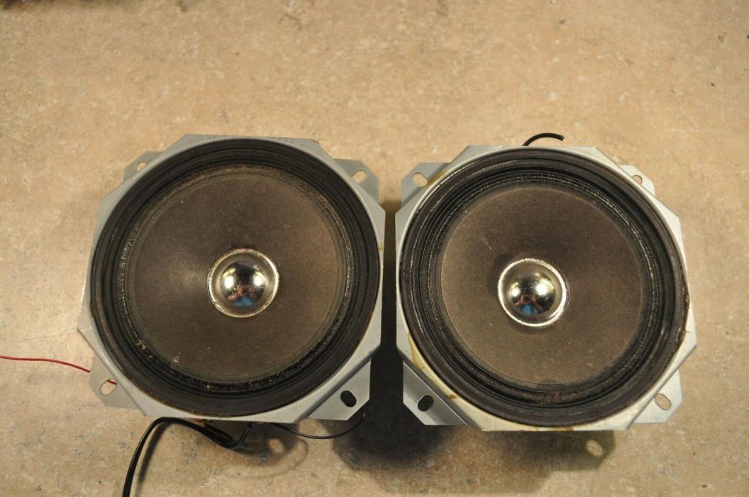 JVC 3.2 Ohm 6 Watt Boombox Replacement Parts Speakers Part # EAS-10P279S-G