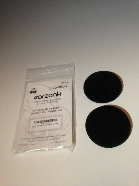 EARZONK - Replacement Grado Headphone S Cushion Pair Black